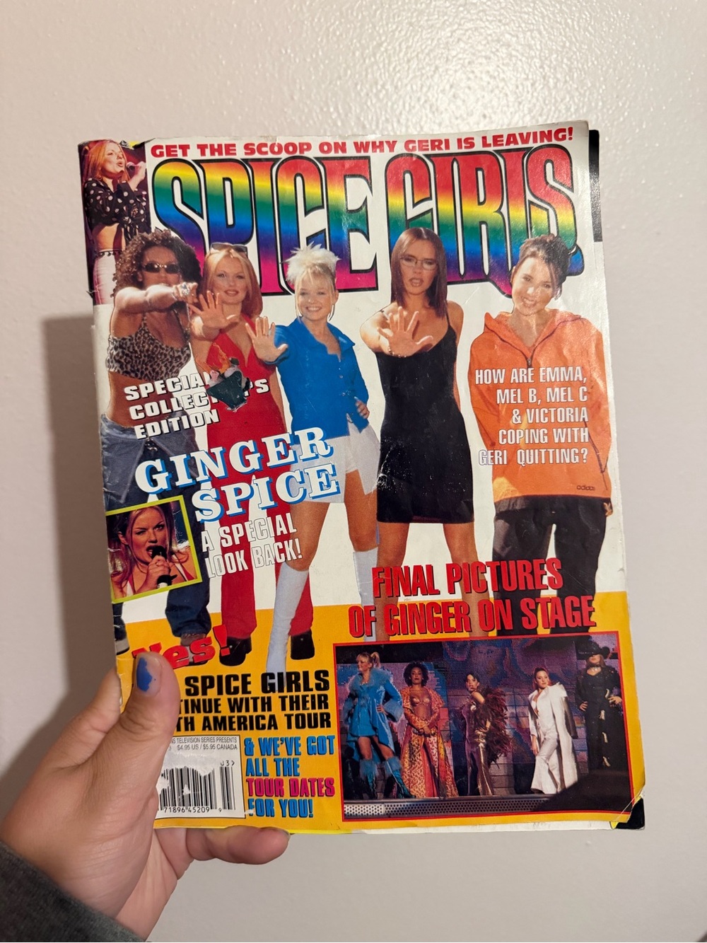1998 spice girls magazine
